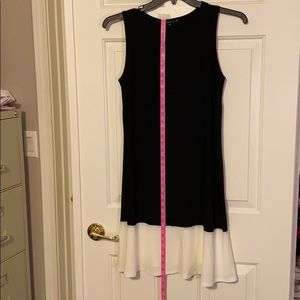 Tiana B. Black/Off white Dress